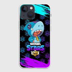 Чехол для iPhone 13 mini с принтом Brawl stars leon shark. в Тюмени,  |  | bea | bib | brawl stars | crow | el brown | leon | max | nita | sally leon | shark | акула | биа | биби | бравл старс | ворон | игра | леон | макс | нита | оборотень | салли леон | сэлли леон | шарк | эл браун