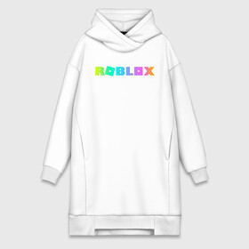 Платье-худи хлопок с принтом ROBLOX в Тюмени,  |  | roblox | игра | компьютерная игра | логотип | онлайн | онлайн игра | роблакс | роблокс
