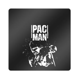 Магнит виниловый Квадрат с принтом Pac Man в Тюмени, полимерный материал с магнитным слоем | размер 9*9 см, закругленные углы | manny pacquiao | pac man | pacquiao | бокс | мэнни пакьяо | пакьяо