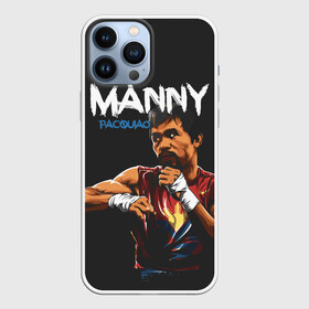 Чехол для iPhone 13 Pro Max с принтом Manny в Тюмени,  |  | manny pacquiao | pac man | pacquiao | бокс | мэнни пакьяо | пакьяо