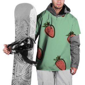 Накидка на куртку 3D с принтом Морковный дождь в Тюмени, 100% полиэстер |  | Тематика изображения на принте: 