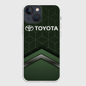 Чехол для iPhone 13 mini с принтом TOYOTA | ТОЁТА в Тюмени,  |  | Тематика изображения на принте: auto | sport | toyota | авто | автомобиль | автомобильные | бренд | марка | машины | спорт | тойота