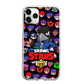 Чехол для iPhone 11 Pro матовый с принтом BRAWL STARS CROW в Тюмени, Силикон |  | 8 bit | 8 бит | bibi | brawl stars | crow | el brown | leon | leon shark | max | mr.p | sally leon | shark | stars | virus | werewolf | акула | биби | вирус | ворон | леон | оборотень | пингвин