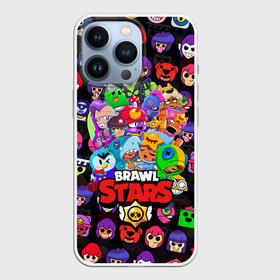 Чехол для iPhone 13 Pro с принтом BRAWL STARS в Тюмени,  |  | 8 bit | 8 бит | bibi | brawl stars | crow | el brown | leon | leon shark | max | mr.p | sally leon | shark | stars | virus | werewolf | акула | биби | вирус | ворон | леон | оборотень | пингвин