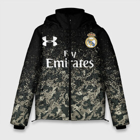 Мужская зимняя куртка 3D с принтом Real Madrid в Тюмени, верх — 100% полиэстер; подкладка — 100% полиэстер; утеплитель — 100% полиэстер | длина ниже бедра, свободный силуэт Оверсайз. Есть воротник-стойка, отстегивающийся капюшон и ветрозащитная планка. 

Боковые карманы с листочкой на кнопках и внутренний карман на молнии. | champions | football | madrid | real | real madrid | soccer | spain | uefa | world cup | ла лига | лига чемпионов | мадрид | реал | реал мадрид | форма | формы | футбол