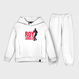 Детский костюм хлопок Oversize с принтом Roy Jones Jr. в Тюмени,  |  | captain hook | roy jones | roy levesta jones | бокс | капитан хук | рой джонс