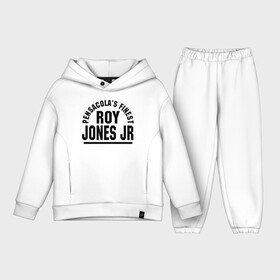 Детский костюм хлопок Oversize с принтом Roy Jones Jr. в Тюмени,  |  | Тематика изображения на принте: captain hook | roy jones | roy levesta jones | бокс | капитан хук | рой джонс