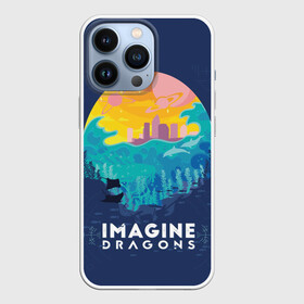 Чехол для iPhone 13 Pro с принтом Imagine Dragons в Тюмени,  |  | alternative | believer | demons | dragons | imagines | imagining | interscope | kid | korner | radioactive | records | альтернативный рок | имеджин драгонс | инди | поп | электроник