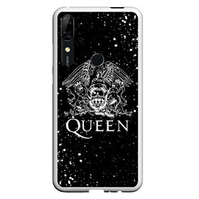 Чехол для Honor P Smart Z с принтом QUEEN в Тюмени, Силикон | Область печати: задняя сторона чехла, без боковых панелей | queen | rock | брайан мэи | группа queen | группа квин | джон дикон | квин | королева | король | роджер тейлор | рок | фредди меркьюри