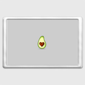 Магнит 45*70 с принтом Авокадо сердечко  в Тюмени, Пластик | Размер: 78*52 мм; Размер печати: 70*45 | Тематика изображения на принте: авокадо | авокадо с сердечком | авокадо сердечко | авокадо сердце | авокадо эмоции | сердечко | четыре | четыре авокадо