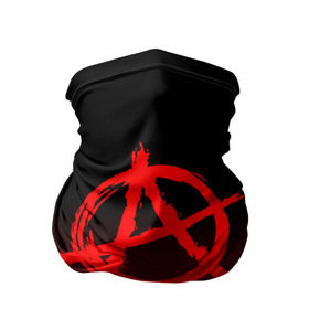 Бандана-труба 3D с принтом АНАРХИЯ в Тюмени, 100% полиэстер, ткань с особыми свойствами — Activecool | плотность 150‒180 г/м2; хорошо тянется, но сохраняет форму | anarchy | riot | rock | анархия | бунт | знаки | музыка | панки | рок | символ