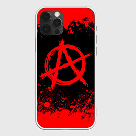Чехол для iPhone 12 Pro Max с принтом АНАРХИЯ в Тюмени, Силикон |  | anarchy | riot | rock | анархия | бунт | знаки | музыка | панки | рок | символ