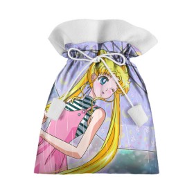 Подарочный 3D мешок с принтом Sailor Moon в Тюмени, 100% полиэстер | Размер: 29*39 см | baby | bunny | girl | like | pink | sailormoon | usagi | вода капли | воин | волосы | глаза | девушка | дождь | зайчик | зонтик | котик | кролик | лето | луна | малышка | матроска | небо | облака | природа | радуга | розовый
