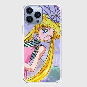 Чехол для iPhone 13 Pro Max с принтом Sailor Moon в Тюмени,  |  | Тематика изображения на принте: baby | bunny | girl | like | pink | sailormoon | usagi | вода капли | воин | волосы | глаза | девушка | дождь | зайчик | зонтик | котик | кролик | лето | луна | малышка | матроска | небо | облака | природа | радуга | розовый