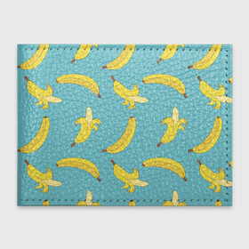 Обложка для студенческого билета с принтом Банановый дождь в Тюмени, натуральная кожа | Размер: 11*8 см; Печать на всей внешней стороне | банан | банановый | бананы | здоровое питание | зп | овощи | паттерн | плод | плоды | фрукт | фрукты | ягоды