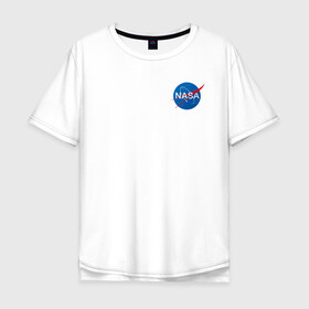 Мужская футболка хлопок Oversize с принтом NASA в Тюмени, 100% хлопок | свободный крой, круглый ворот, “спинка” длиннее передней части | galaxy | maven | nasa | space | space company | star | астрономия | галактика | джемини | дискавери | звезды | космическая компания | космос | кьюриос | меркурий | наса | скайлэб | спейс шаттл | шаттл
