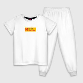 Детская пижама хлопок с принтом Kodak в Тюмени, 100% хлопок |  брюки и футболка прямого кроя, без карманов, на брюках мягкая резинка на поясе и по низу штанин
 | kodak | polychrome | products by | кодак | плёнка | фотоаппарат