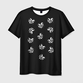 Мужская футболка 3D с принтом Pyrokinesis в Тюмени, 100% полиэфир | прямой крой, круглый вырез горловины, длина до линии бедер | Тематика изображения на принте: pyrokinesis | андрей | русский рэп | рэп | хип хоп
