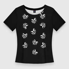 Женская футболка 3D Slim с принтом Pyrokinesis в Тюмени,  |  | pyrokinesis | андрей | русский рэп | рэп | хип хоп