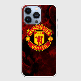 Чехол для iPhone 13 Pro с принтом МАНЧЕСТЕР ЮНАЙТЕД | FCMU | MANCHESTER UNITED в Тюмени,  |  | Тематика изображения на принте: fc | fcmu | football | football club | manchester united | red devils | sport | красные дьяволы | манчестер юнайтед | спорт | фк | фкмю | футбол | футбольный клуб