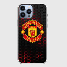 Чехол для iPhone 13 Pro Max с принтом МАНЧЕСТЕР ЮНАЙТЕД | FCMU | MANCHESTER UNITED в Тюмени,  |  | Тематика изображения на принте: fc | fcmu | football | football club | manchester united | red devils | sport | красные дьяволы | манчестер юнайтед | спорт | фк | фкмю | футбол | футбольный клуб