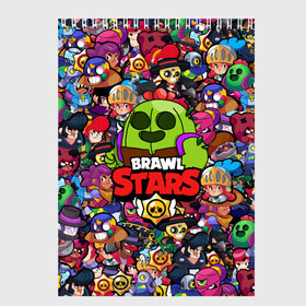 Скетчбук с принтом BRAWL STARSSPIKE в Тюмени, 100% бумага
 | 48 листов, плотность листов — 100 г/м2, плотность картонной обложки — 250 г/м2. Листы скреплены сверху удобной пружинной спиралью | bibi | brawl stars | brock | bull | crow | dinomike | el primo | leon | mobile game | nita | poko | ricochet | stars | tara | бравл старс | ворон | леон | мобильные игры