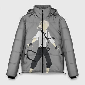 Мужская зимняя куртка 3D с принтом Atsushi Nakajima в Тюмени, верх — 100% полиэстер; подкладка — 100% полиэстер; утеплитель — 100% полиэстер | длина ниже бедра, свободный силуэт Оверсайз. Есть воротник-стойка, отстегивающийся капюшон и ветрозащитная планка. 

Боковые карманы с листочкой на кнопках и внутренний карман на молнии. | atsushi | bungou | dogs | nakajima | stray | tiger | атсуси | атсуши | ацуси | ацуши | бродячие псы | бродячих | литературные гении | накаджима | накадзима | проза | псов | тигр