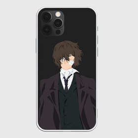 Чехол для iPhone 12 Pro Max с принтом Osamu Dazai в Тюмени, Силикон |  | Тематика изображения на принте: bungou | dazai | dogs | osamu | stray | асаму | бродячие псы | бродячих | дадзай | дазай | литературные гении | осаму | проза | псов