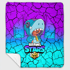 Плед с рукавами с принтом Brawl stars leon shark в Тюмени, 100% полиэстер | Закругленные углы, все края обработаны. Ткань не мнется и не растягивается. Размер 170*145 | bea | bib | brawl stars | crow | el brown | leon | max | nita | sally leon | shark | акула | биа | биби | бравл старс | ворон | игра | леон | макс | нита | оборотень | салли леон | сэлли леон | шарк | эл браун