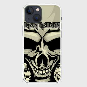 Чехол для iPhone 13 mini с принтом Iron Maiden в Тюмени,  |  | 80s | hardrock | heavy | iron | maiden | metal | pop | steve harris | the final frontier | uk | айрон | группа | железная дева | метал | мэйден | хеви