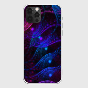 Чехол для iPhone 12 Pro Max с принтом NEON FRACTAL в Тюмени, Силикон |  | Тематика изображения на принте: abstract | abstraction | color | fractal | geometry | paitnt | polygon | polygonal | psy | абстракция | геометрия | краски | неоновые | полигоны | психоделика | фрактал