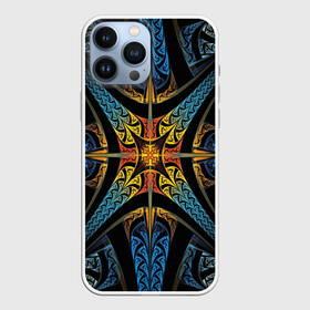 Чехол для iPhone 13 Pro Max с принтом FRACTAL 2020 в Тюмени,  |  | abstract | abstraction | color | fractal | geometry | paitnt | polygon | polygonal | psy | абстракция | геометрия | краски | неоновые | полигоны | психоделика | фрактал