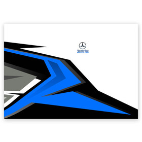 Поздравительная открытка с принтом Mercedes-AMG в Тюмени, 100% бумага | плотность бумаги 280 г/м2, матовая, на обратной стороне линовка и место для марки
 | Тематика изображения на принте: amg | benz | cars | drive | mercedes | supercars | амг | бенц | гелендваген | гонки | мерин | мерс | мерседес | обзор | скорость | форма
