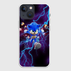 Чехол для iPhone 13 mini с принтом SONIC в Тюмени,  |  | Тематика изображения на принте: hedgehog | metal sonic | silver | silver the hedgehog | sonic | sonic boom | sonic the hedgehog | еж | ёж сонник | ежик | игры | кино | соник | соник в кино | фильм