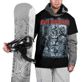 Накидка на куртку 3D с принтом Iron Maiden в Тюмени, 100% полиэстер |  | Тематика изображения на принте: 80s | hardrock | heavy | iron | maiden | metal | pop | steve harris | the final frontier | uk | айрон | группа | железная дева | метал | мэйден | хеви