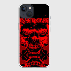 Чехол для iPhone 13 с принтом Iron Maiden в Тюмени,  |  | 80s | hardrock | heavy | iron | maiden | metal | pop | steve harris | the final frontier | uk | айрон | группа | железная дева | метал | мэйден | хеви