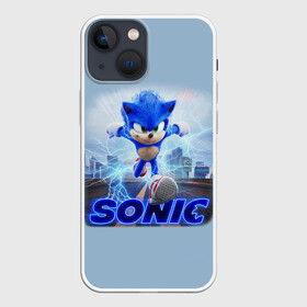 Чехол для iPhone 13 mini с принтом SONIC в Тюмени,  |  | Тематика изображения на принте: hedgehog | metal sonic | silver | silver the hedgehog | sonic | sonic boom | sonic the hedgehog | еж | ёж сонник | ежик | игры | кино | соник | соник в кино | фильм