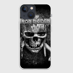 Чехол для iPhone 13 mini с принтом IRON MAIDEN | АЙРОН МАЙДЕН в Тюмени,  |  | 80s | hardrock | heavy | iron | maiden | metal | pop | steve harris | the final frontier | uk | айрон | бас | британия | брюс дикинсон | гитара | группа | железная дева | метал | мэйден | нико макбрэйн | рок | стив харрис | хеви