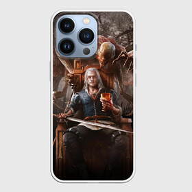 Чехол для iPhone 13 Pro с принтом КРОВЬ И ВЕДЬМАК в Тюмени,  |  | gerald | geralt | henry cavill | netflix | the witcher | wild hunt | witcher | wolf | ведьмак | ведьмак сериал | волк | генри кавилл | геральд | дикая охота | нетфликс | нэтфликс