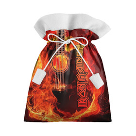 Подарочный 3D мешок с принтом Iron Maiden в Тюмени, 100% полиэстер | Размер: 29*39 см | 80s | hardrock | heavy | iron | maiden | metal | pop | steve harris | the final frontier | uk | айрон | группа | железная дева | метал | мэйден | хеви