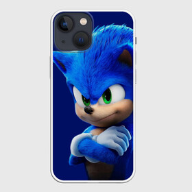 Чехол для iPhone 13 mini с принтом SONIC в Тюмени,  |  | Тематика изображения на принте: hedgehog | metal sonic | silver | silver the hedgehog | sonic | sonic boom | sonic the hedgehog | еж | ёж сонник | ежик | игры | кино | соник | соник в кино | фильм