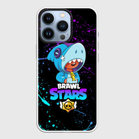 Чехол для iPhone 13 Pro с принтом BRAWL STARS LEON SHARK в Тюмени,  |  | 8 bit | 8 бит | bibi | brawl stars | crow | el brown | leon | leon shark | max | mr.p | sally leon | shark | stars | virus | werewolf | акула | биби | вирус | ворон | леон | оборотень | пингвин