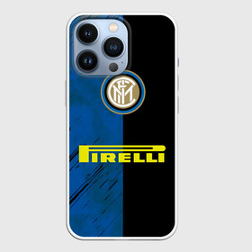 Чехол для iPhone 13 Pro с принтом Интер в Тюмени,  |  | Тематика изображения на принте: inter | pirelli | интер | италия | миланский клуб | фанат | футбол