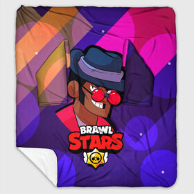 Плед с рукавами с принтом Brawl stars Брок в Тюмени, 100% полиэстер | Закругленные углы, все края обработаны. Ткань не мнется и не растягивается. Размер 170*145 | brawl | brawl stars | brawlstars | brawl_stars | jessie | бравл | бравлстарс | брок | ворон