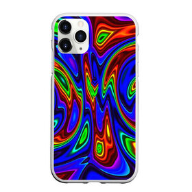 Чехол для iPhone 11 Pro Max матовый с принтом НЕОНОВЫЕ КРАСКИ в Тюмени, Силикон |  | abstract | abstraction | color | fractal | geometry | paitnt | polygon | polygonal | psy | абстракция | геометрия | краски | неоновые | полигоны | психоделика | фрактал