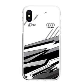 Чехол для iPhone XS Max матовый с принтом Audi RS в Тюмени, Силикон | Область печати: задняя сторона чехла, без боковых панелей | amg | audi | cars | drive | quattro | rs | s | sport | sportback | supercars | ауди | обзор | скорость | форма