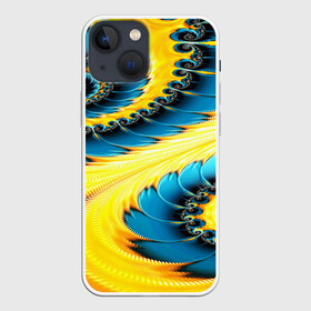 Чехол для iPhone 13 mini с принтом ABSTRACT EXCLUSIVE в Тюмени,  |  | abstract | abstraction | color | fractal | geometry | paitnt | polygon | polygonal | psy | абстракция | геометрия | краски | неоновые | полигоны | психоделика | фрактал