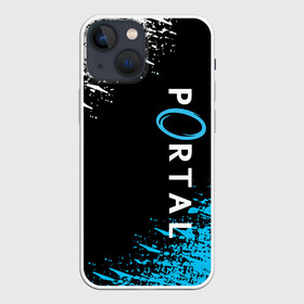 Чехол для iPhone 13 mini с принтом PORTAL. в Тюмени,  |  | aperture science | black mesa xen | half life | portal | portal 2 | valve | игра | портал