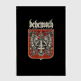 Постер с принтом Behemoth в Тюмени, 100% бумага
 | бумага, плотность 150 мг. Матовая, но за счет высокого коэффициента гладкости имеет небольшой блеск и дает на свету блики, но в отличии от глянцевой бумаги не покрыта лаком | behemoth | black | blackmetal | burzum | carnifex | punk | rock | suicide silence