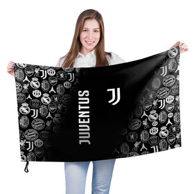 Флаг 3D с принтом JUVENTUS | ЮВЕНТУС (Z) в Тюмени, 100% полиэстер | плотность ткани — 95 г/м2, размер — 67 х 109 см. Принт наносится с одной стороны | arsenal | bayern | bayern munchen | borussia | chelsea | fc barca | juventus | liverp | manchester city | manchester united | milan | real madrid | арсенал | бавария | барселона | боруссия | манчестер сити | манчестер